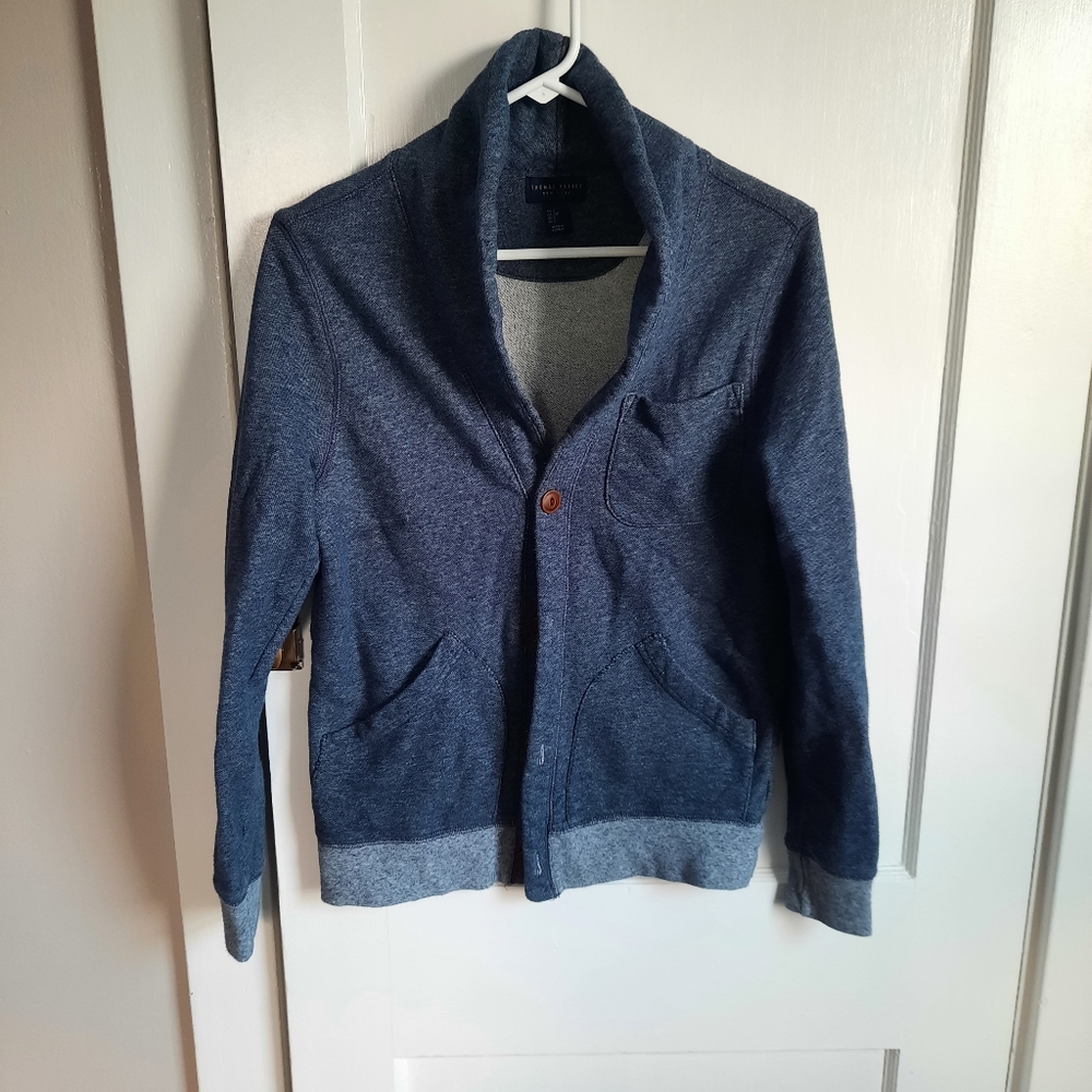 NWOT Thomas Parker Navy Cardigan